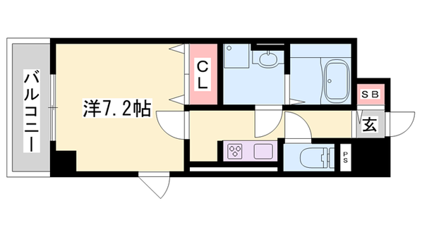 bonheur姫路栗山町の物件間取画像